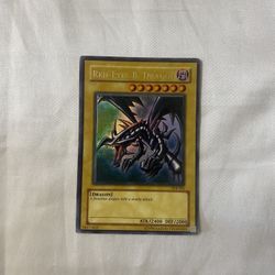 yugioh cards - Red Eyes B. Dragon - SDJ-001