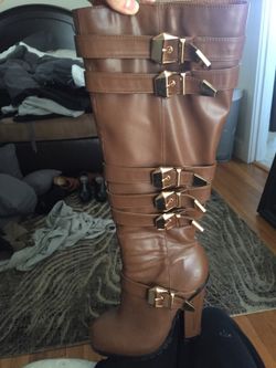 Brown boots
