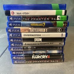 PS4 Bundle Of Games
