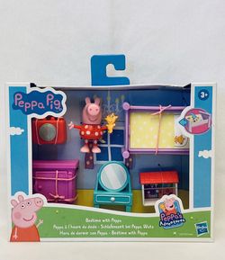 NEW Bedtime With Peppa play set Peppa Pig