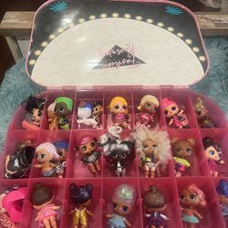 LOL Dolls With Case - Over 20 Dolls 