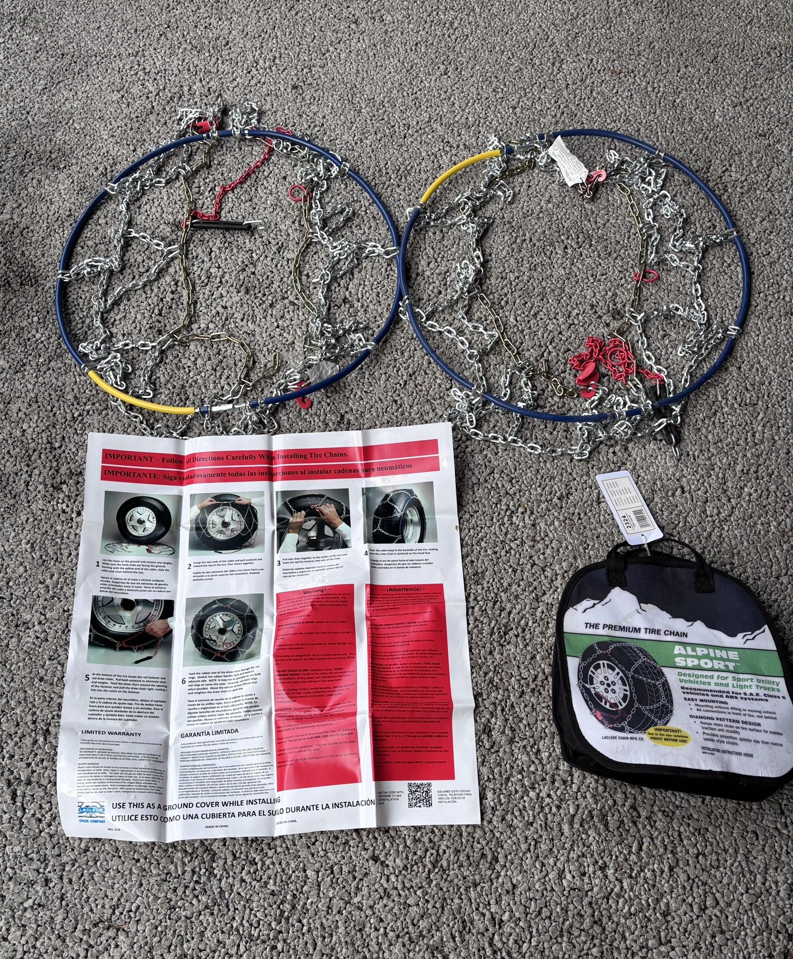 SUV and Light Truck Tire Chains