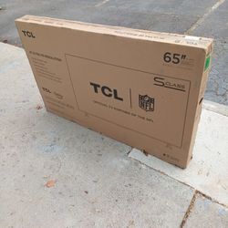 -FIRM PRICE NON-NEGOTIABLE- New 65 In. TCL 4k Smart 🔥 TV W/Remote