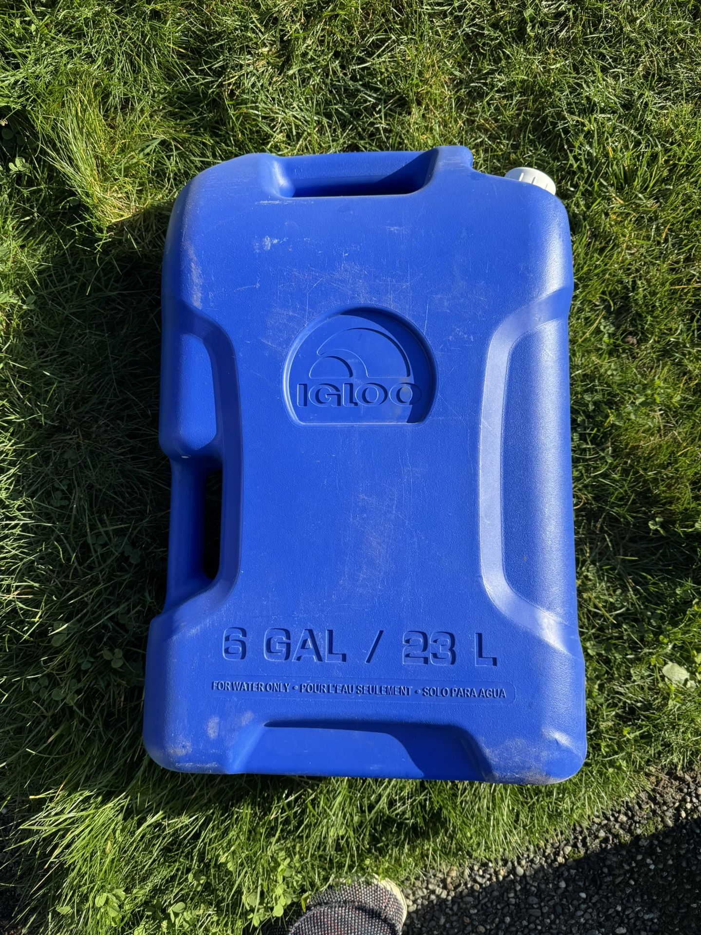 Free 6 Gallon Water Jug