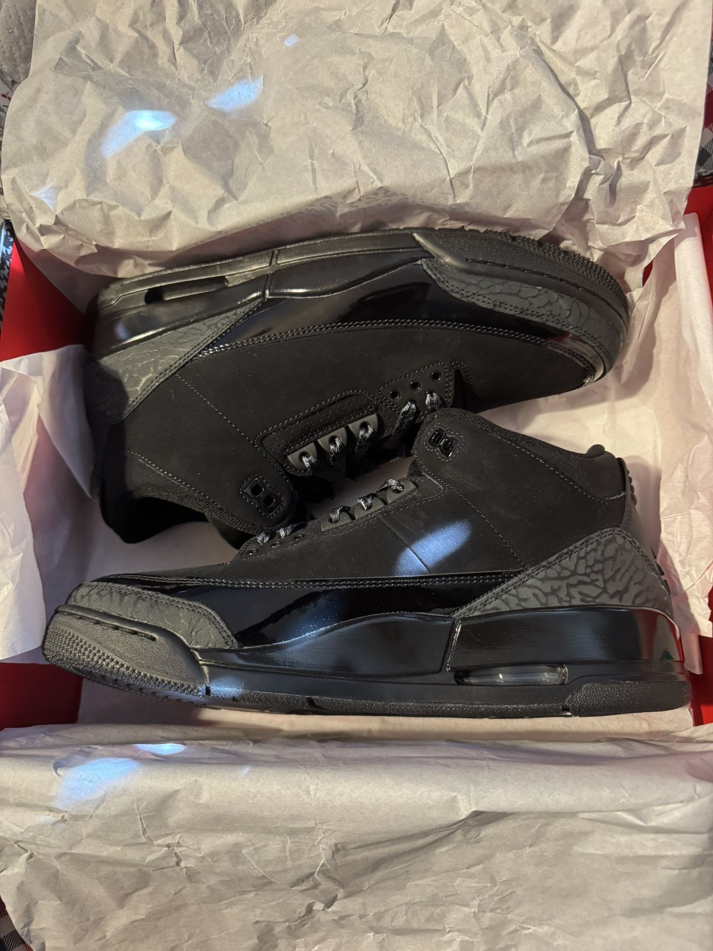 Jordan 3 Black Cat Size 10.5