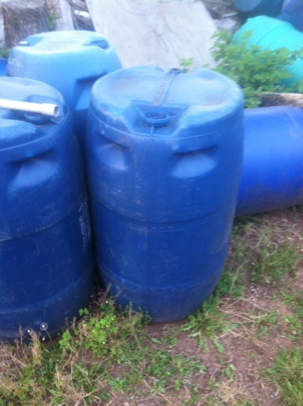 55 gallon tubs and barrels