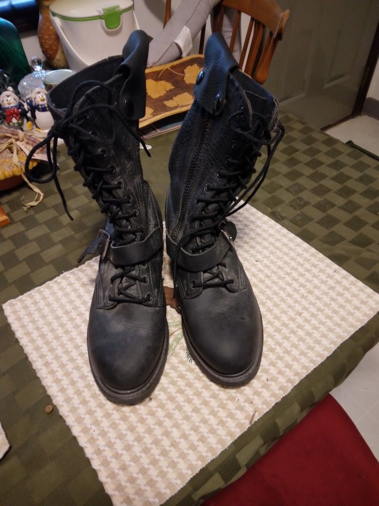 Womens Motorcycle Boots