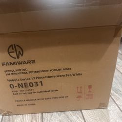 12 piece dinnerware set white