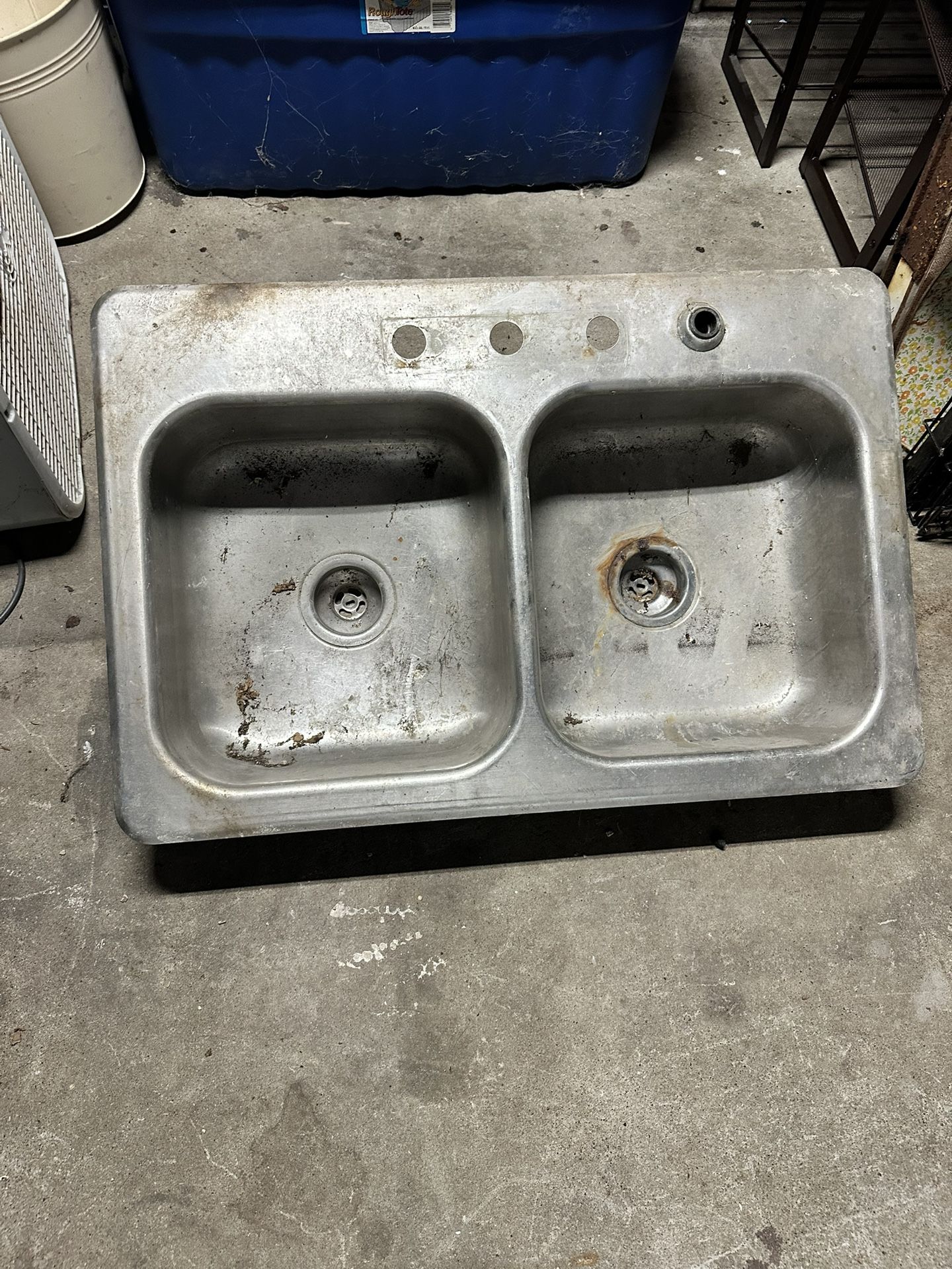 Stainless Steel Dual Sink