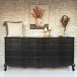 French Provincial Dresser - Sideboard - Buffet - Entertainment Center - Credenza - TV Console