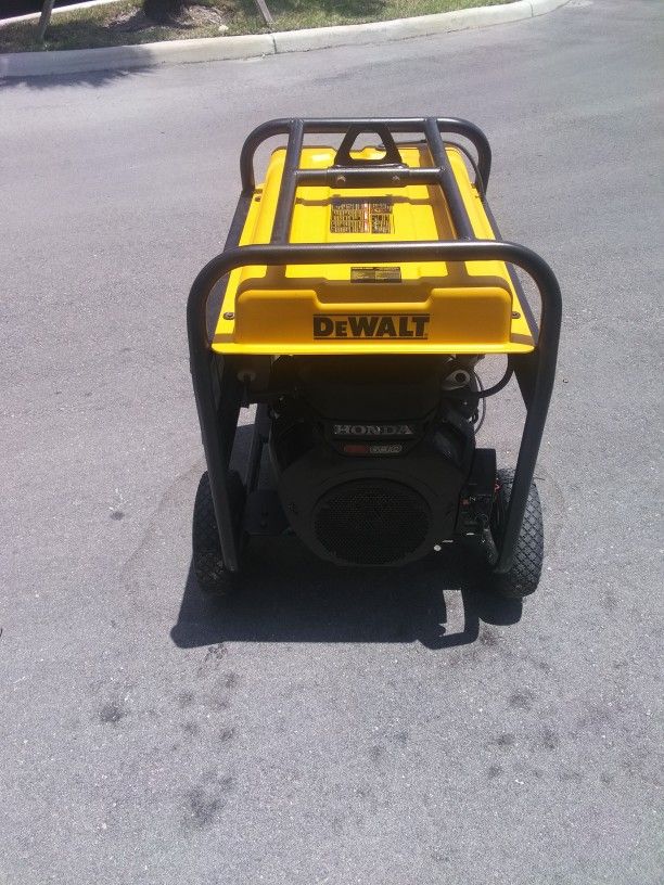 DeWalt Generator With Zero Hours