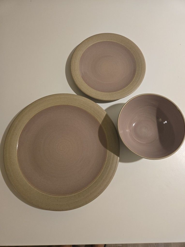 Mikasa 3set plates and bowl
