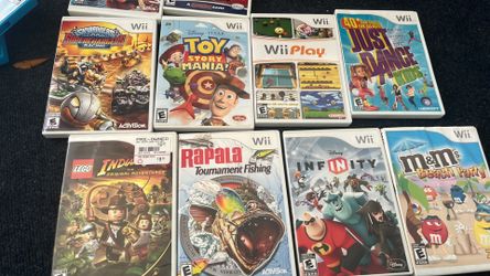 Lots Of 11 Wii Games For Kids