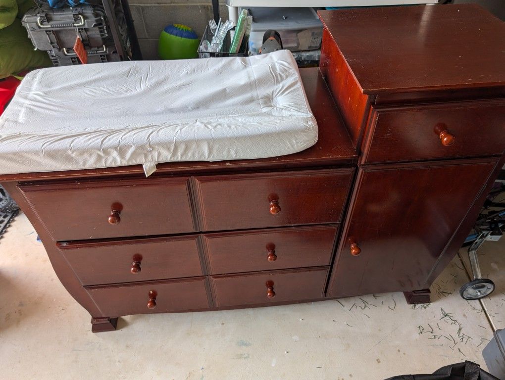 Changing Table And Dresser