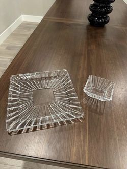 Chip & Dip Crystal Clear Plates