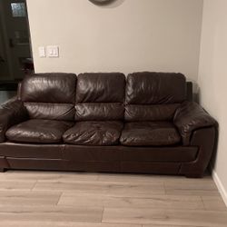 Leather Couch