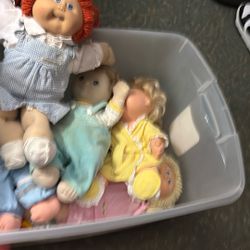 Cabbage, Patch Kids, And Babies Collection Along With Additional Clothing