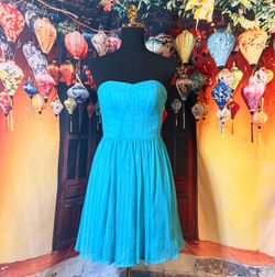 💙 GUESS Blue Strapless Dress | Size 0 💙