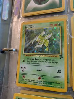 Scyther base set 2 Holo