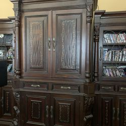 Rustic Entertainment Center