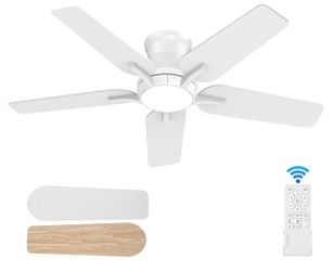 42 Inch White Ceiling Fan