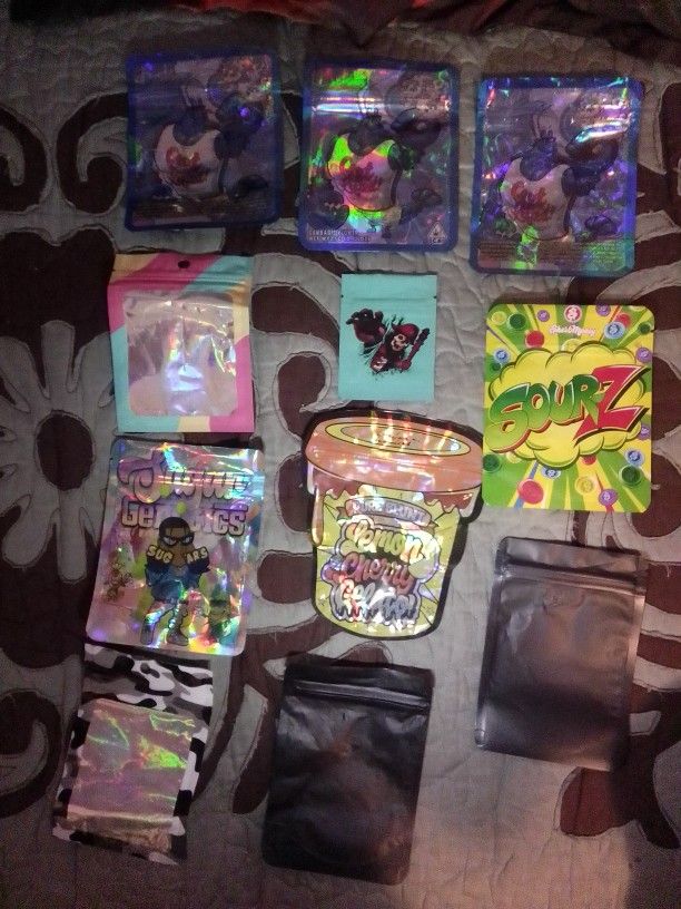 3.5 Mylar Bags