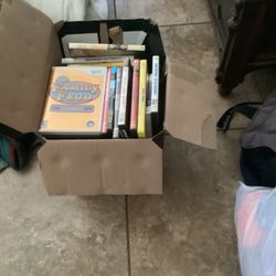 Box Of dVD’s And Games