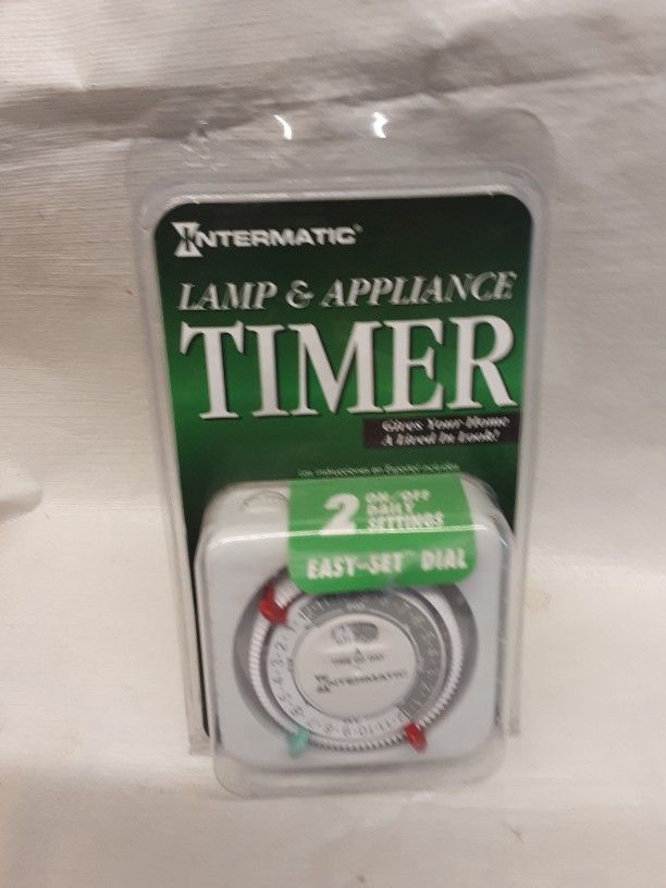 Lamp & Appliance Timer (2On/Off Daily Settings) (I Have 9)