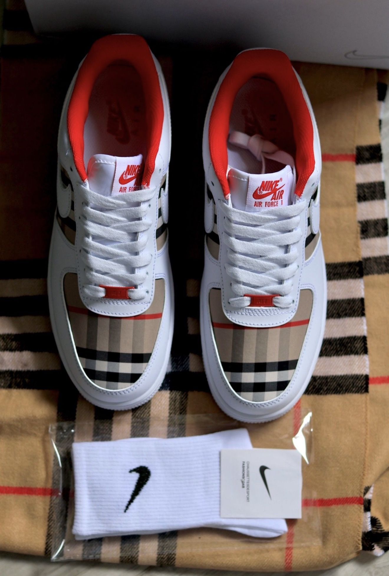 Customize Burberry Air Force 