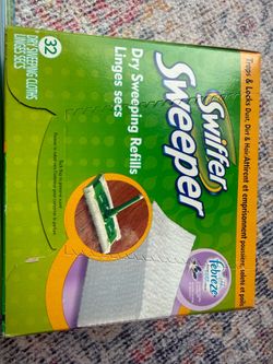 Swiffer Sweeper Dry Sweeping Refills two separate boxed. Together both for 15$
