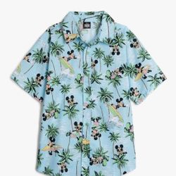Hickey Mouse Button Down Shirt 