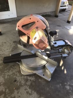 Chicago slide miter saw