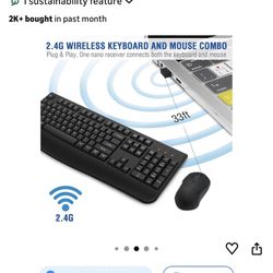 Wireless Keyboard And Mouse Combo
