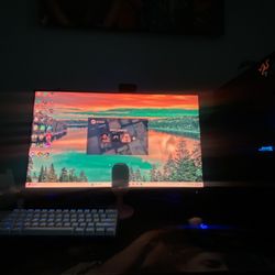 whole gaming set up 