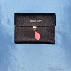 Women’s Black Small Wallet 