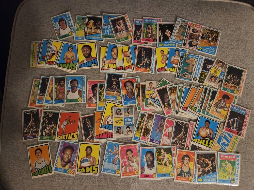 Small Collection Vintage Basketball Sports Cards