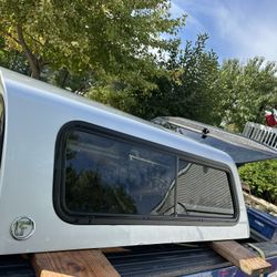 Camper topper cap for For ranger 2019 Crew cab 5" Short bed Caja corta Key and clamps Including Paint code UX Ingot Silver Met M7226F