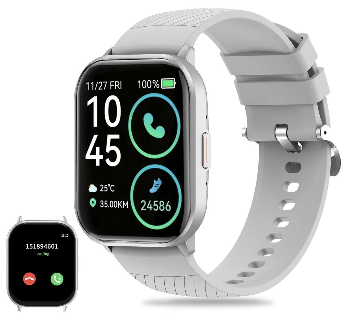 New in box Smart watch compatible with iOS Android
