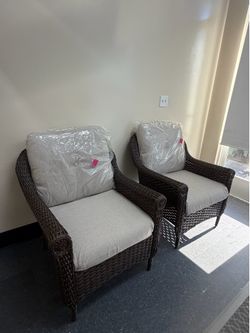 Patio chairs available delivery 🚚