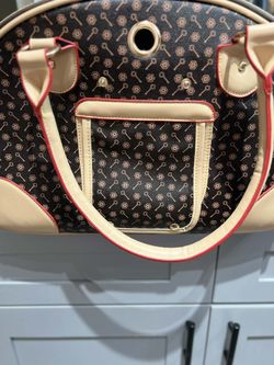 Monogram Pet Carrier Bag