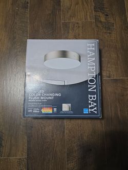 11" LED Color Changing Flush Mount