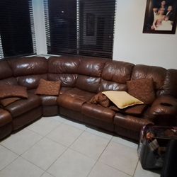 Leather Sofa