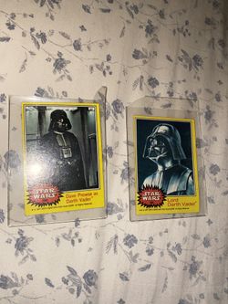 1977 Topps Starwars Darth Vader Card