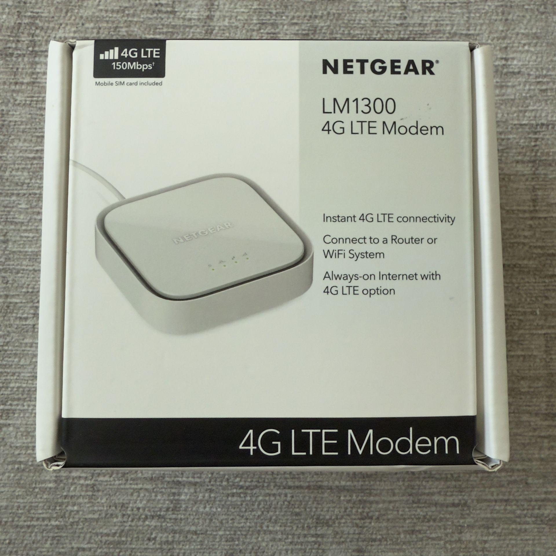 NEW Netgear LM1300 4G LTE Modem NIB