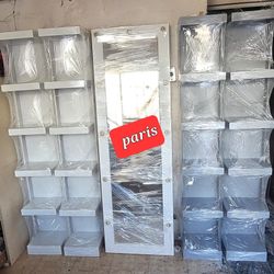 Mirror And Shelves 