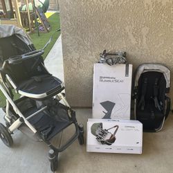 UPPABaby Vista V2 Stroller and Lots of Extras.