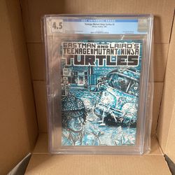 Teenage Mutant Ninja Turtle #3/4 Cgc First print