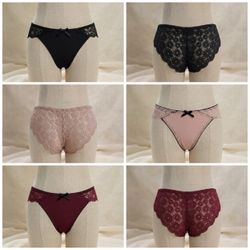 New/Nuevo Lace panties set / prendas de encaje