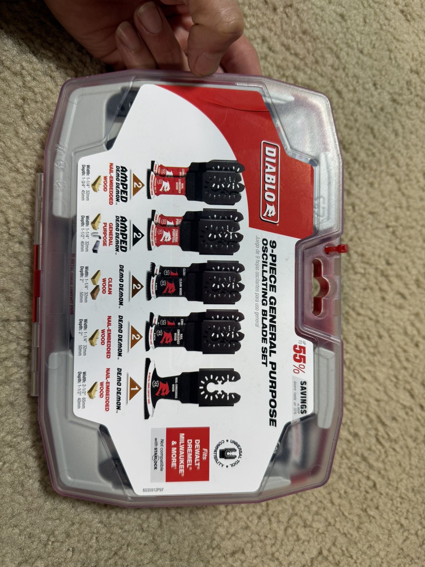 Multi Tool Blades Kit 