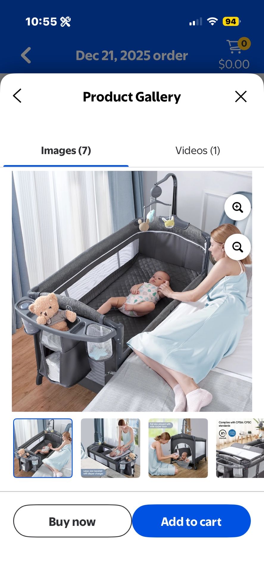 6-1 Bassinet,crib,playpen